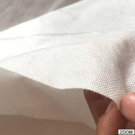 Timbul Air Kain Non Woven Larut, PVA Non Woven Interlining Fabric