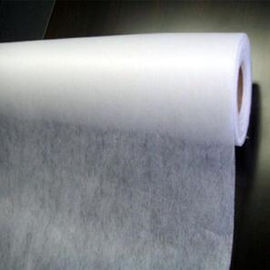 100% PVA Larut Air Dingin Non Woven Fabric Untuk Bordir Backing