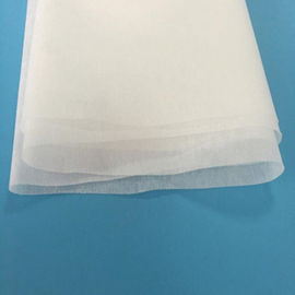25 - 60gsm PVA Larut Air Non Woven Fabric Embossed Pattern Untuk Bordir