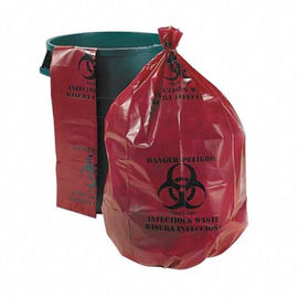 PBAT / PLA Biodegradable Sampah Tas 100% Compostable Untuk Restoran