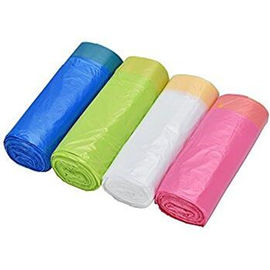 PLA Corn Starch Biodegradable Sampah Bags In Roll SGS / MSDS Bersertifikat