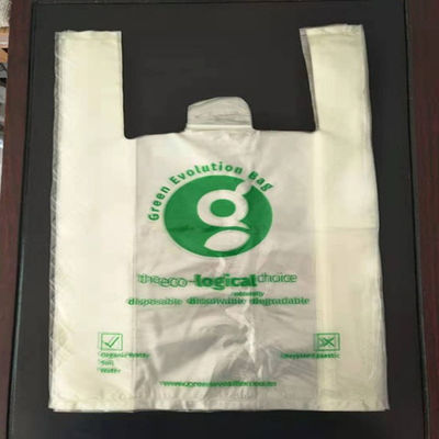T-Shirt Biodegradable Kantong Plastik Larut Air PVA Bersertifikat MSDS